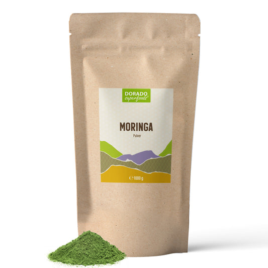 Moringa Oleifera Blattpulver - 1000 g