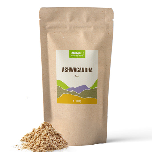 Ashwagandha Wurzel Pulver - 1000 g