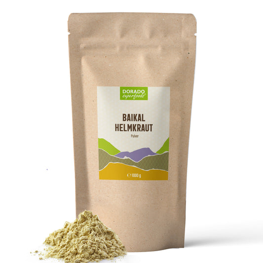 Baikal Helmkraut Wurzel Pulver - 1000 g