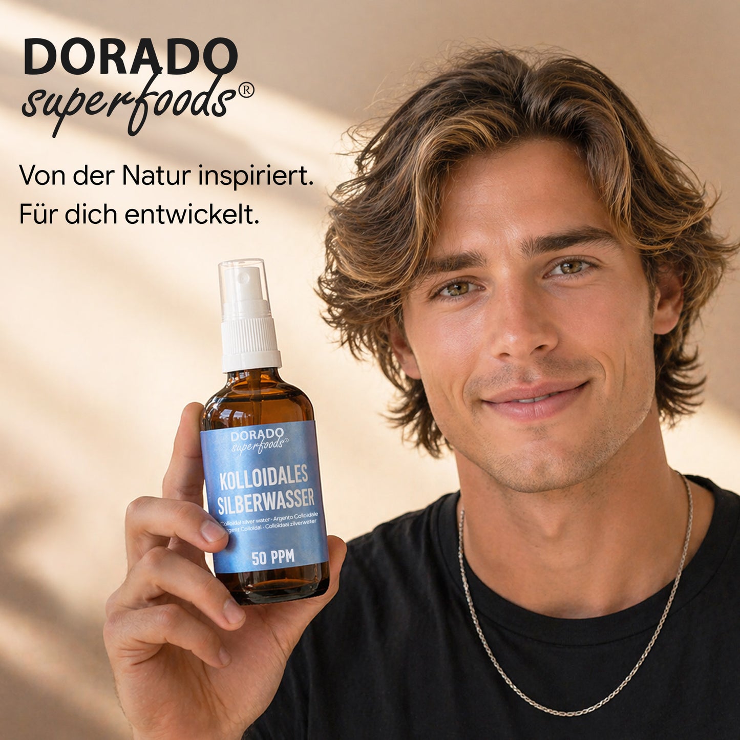 kolloidales Silber Silberwasser 50 PPM Spray - 100 ml