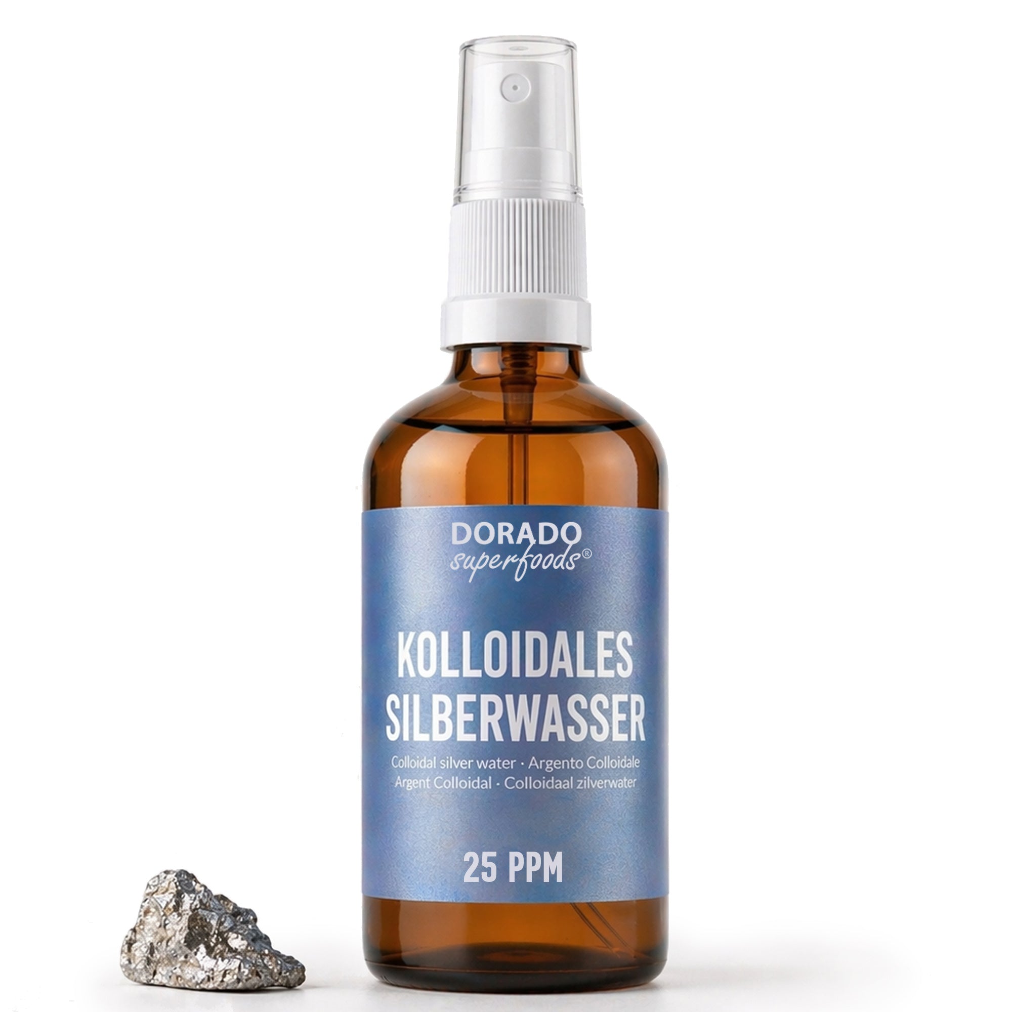 kolloidales Silber Silberwasser 25 PPM Spray - 100 ml