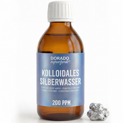 kolloidales Silber Silberwasser 200 PPM - 250 ml