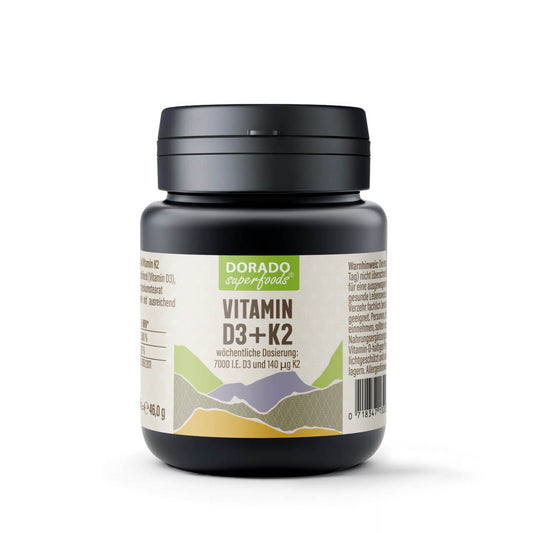Vitamin D3+K2 Tabletten Dorado Superfoods